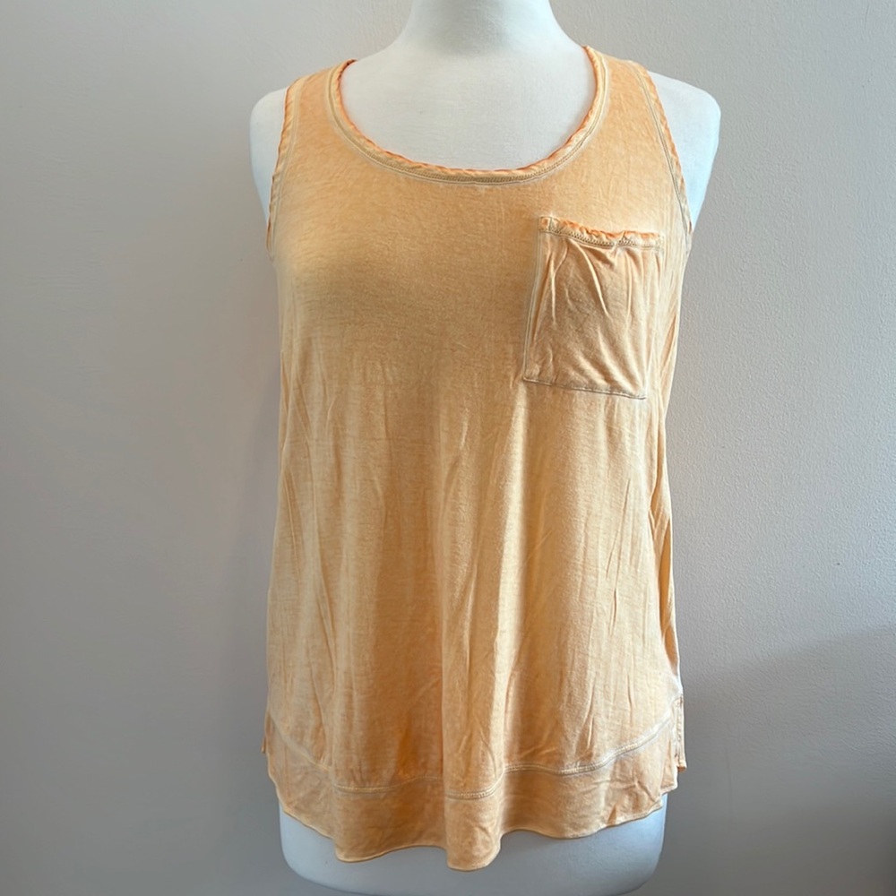 Pure + Good by Anthropologie Burnout Tank Medium NWOT